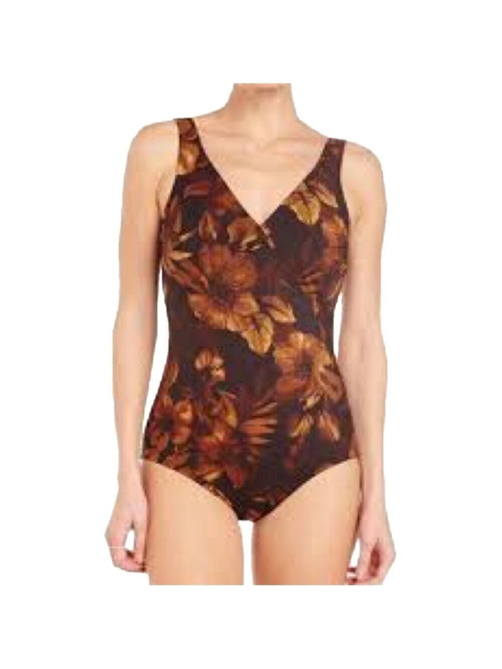 MiracleSuit Floral One-Piece Sz 16